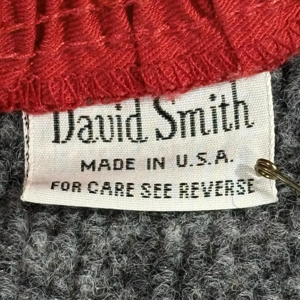 Vintage David Smith Shorts Womens 12 Multicolor Geometric Culotte Elastic Waist
